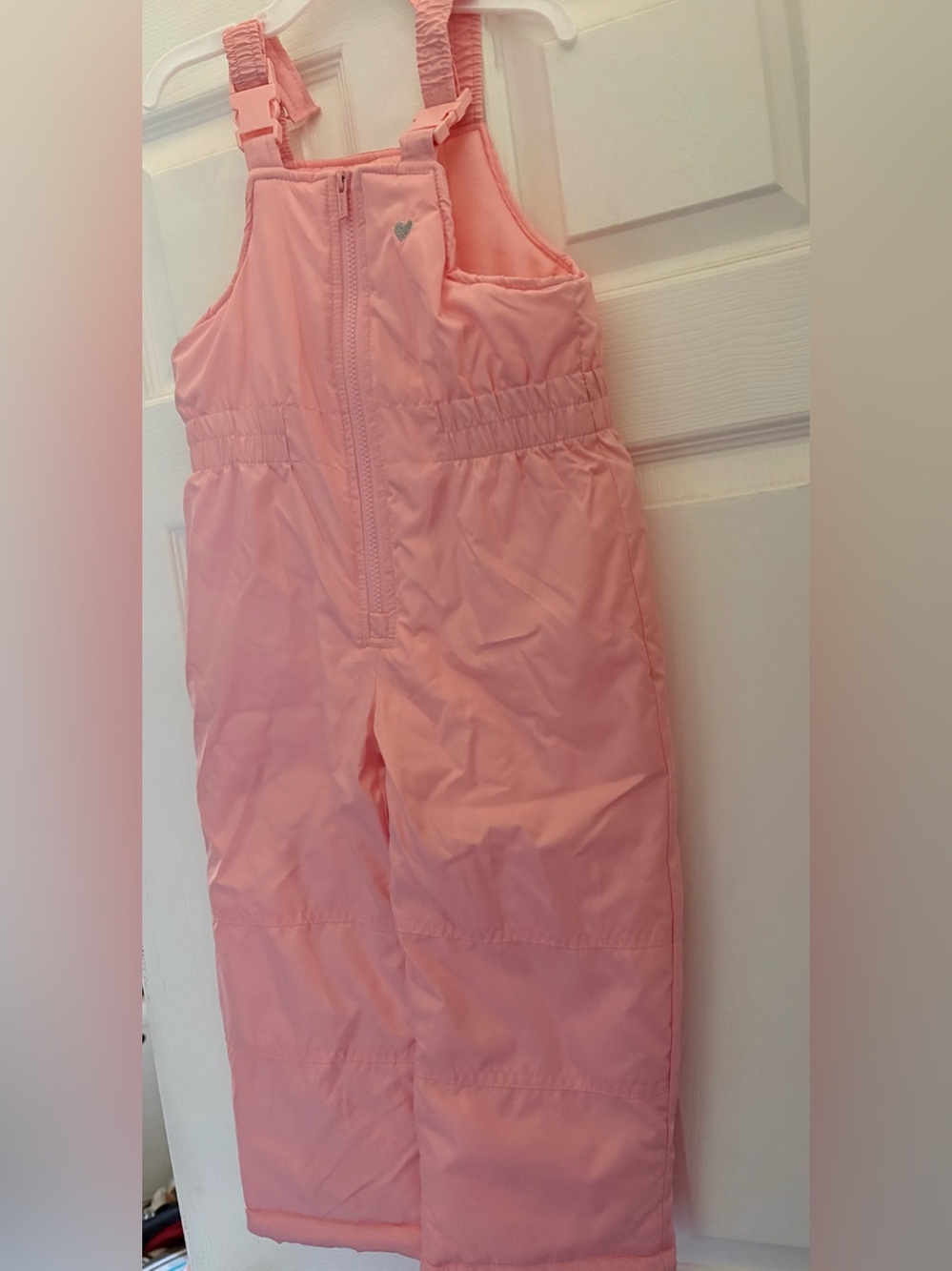 Carter's Light Pink Insulated One-Piece Snow Bib